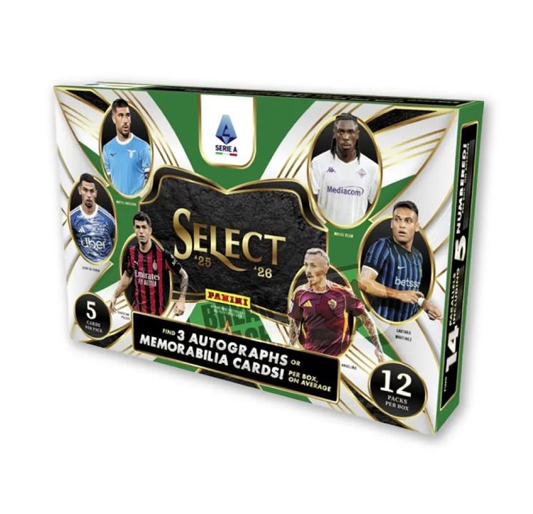 Panini Select Serie A 2025-26 Football Cards Box